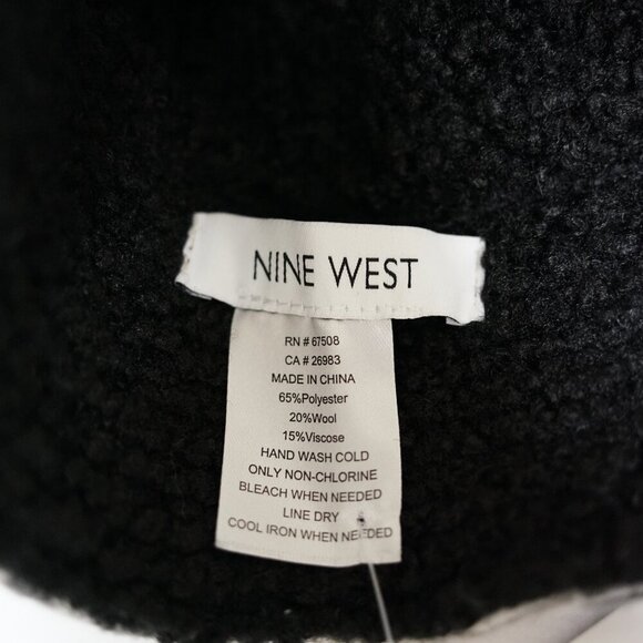 Y2K Nine West Fuzzy Plaid Bucket Hat, One Size Adult - Picture 3 of 5